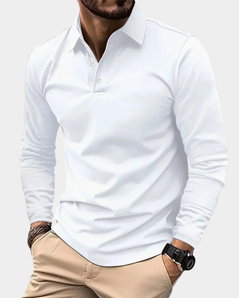 Milan | Premium Long Sleeve Polo