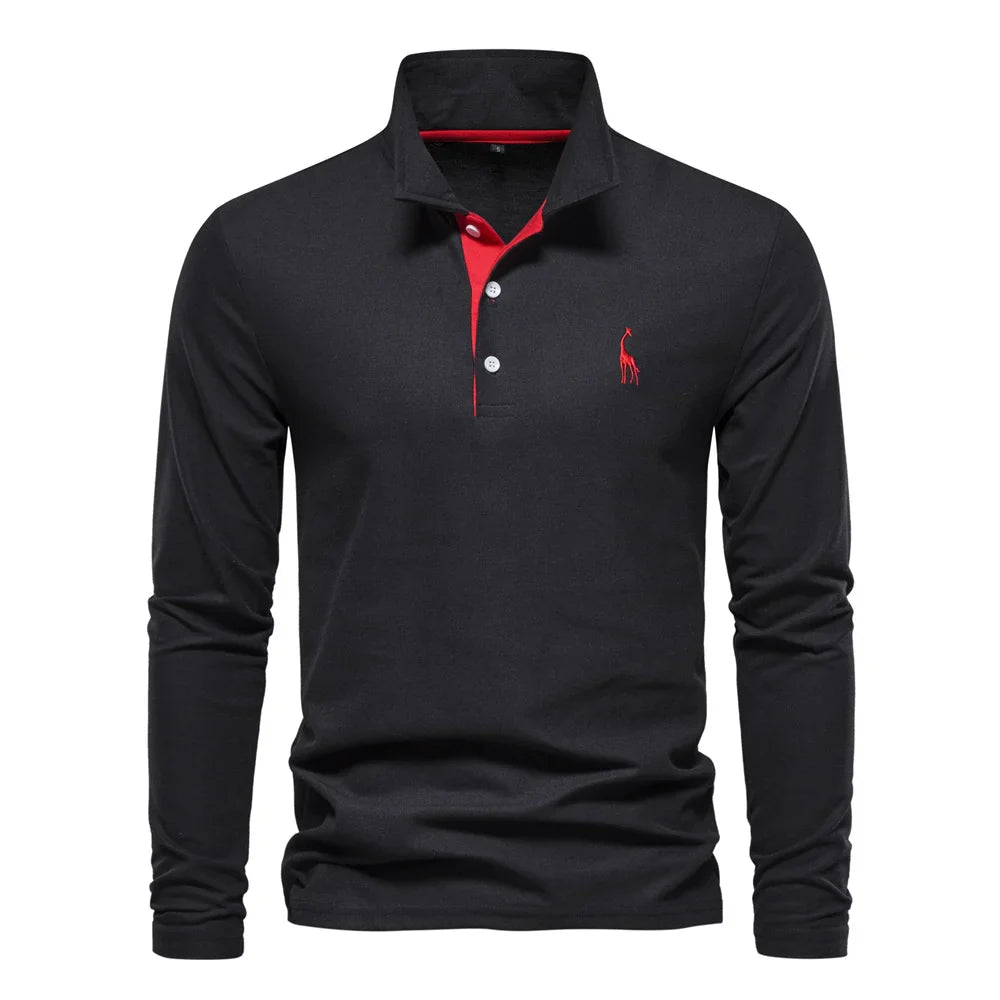 Zalecta | Luxe Polo Longsleeve