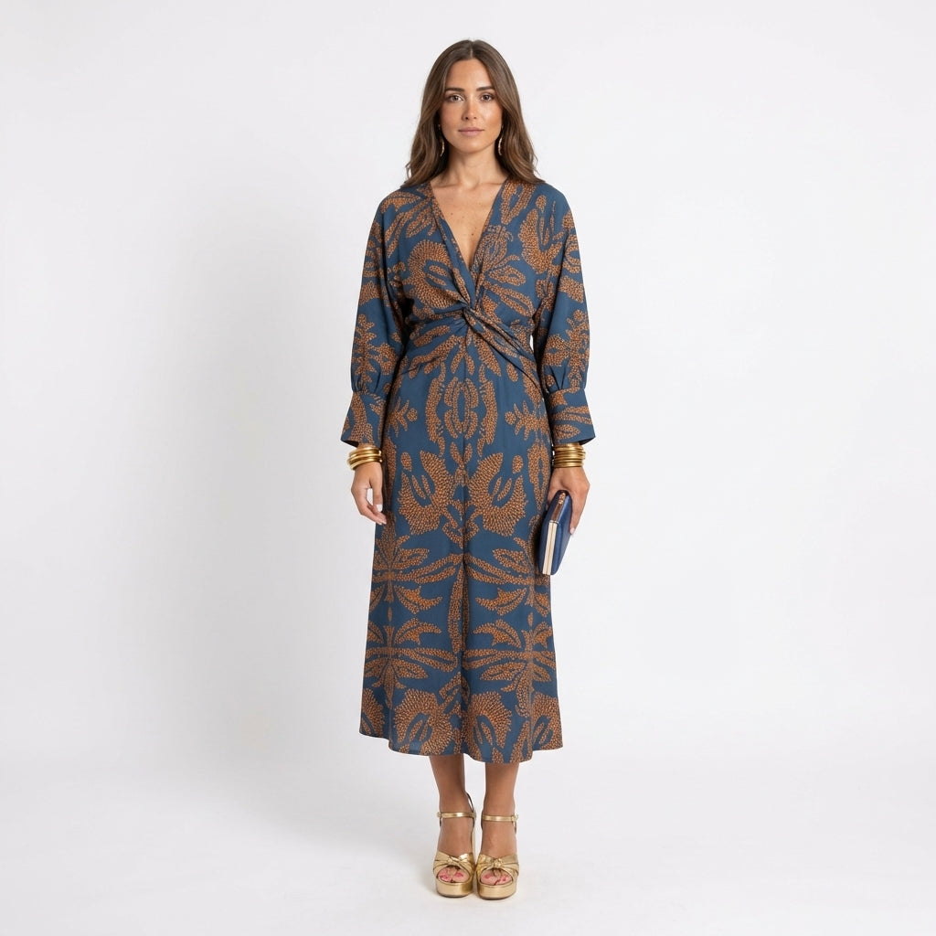 Selma | Elegante midi jurk voor dames