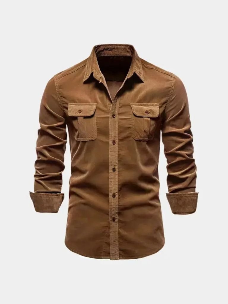 Matthijs | Casual Corduroy Overhemd