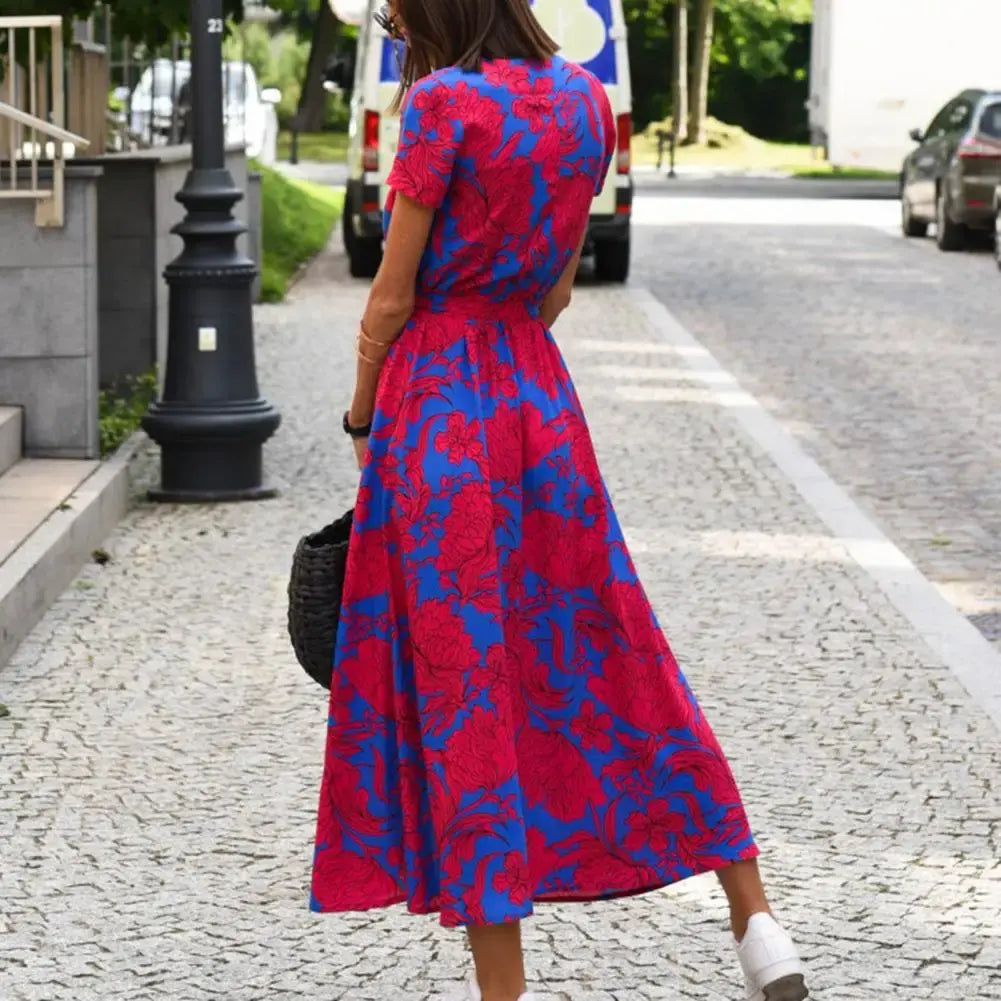 Fez | Kruidige jurk met bloemenprint