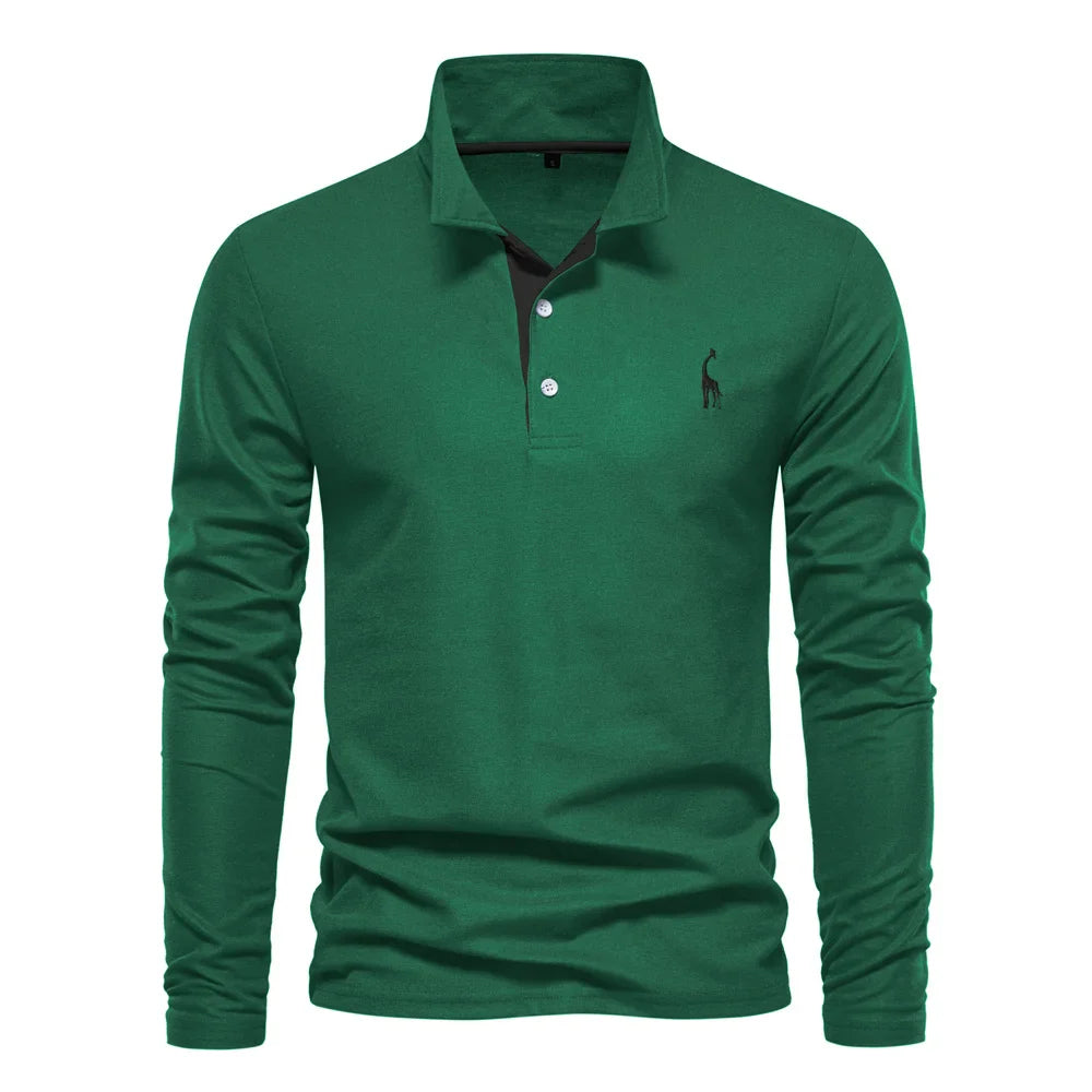 Zalecta | Luxe Polo Longsleeve