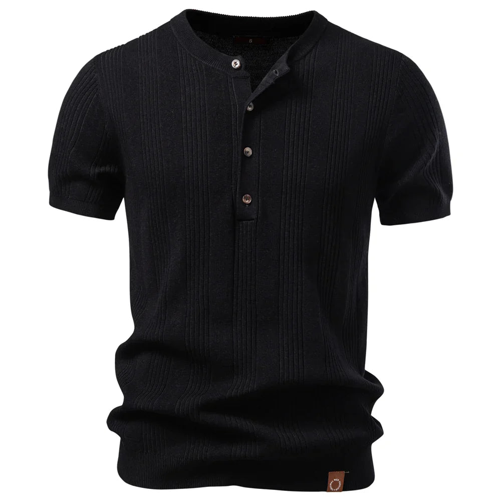 Zalecta | Geribde Henley Polo