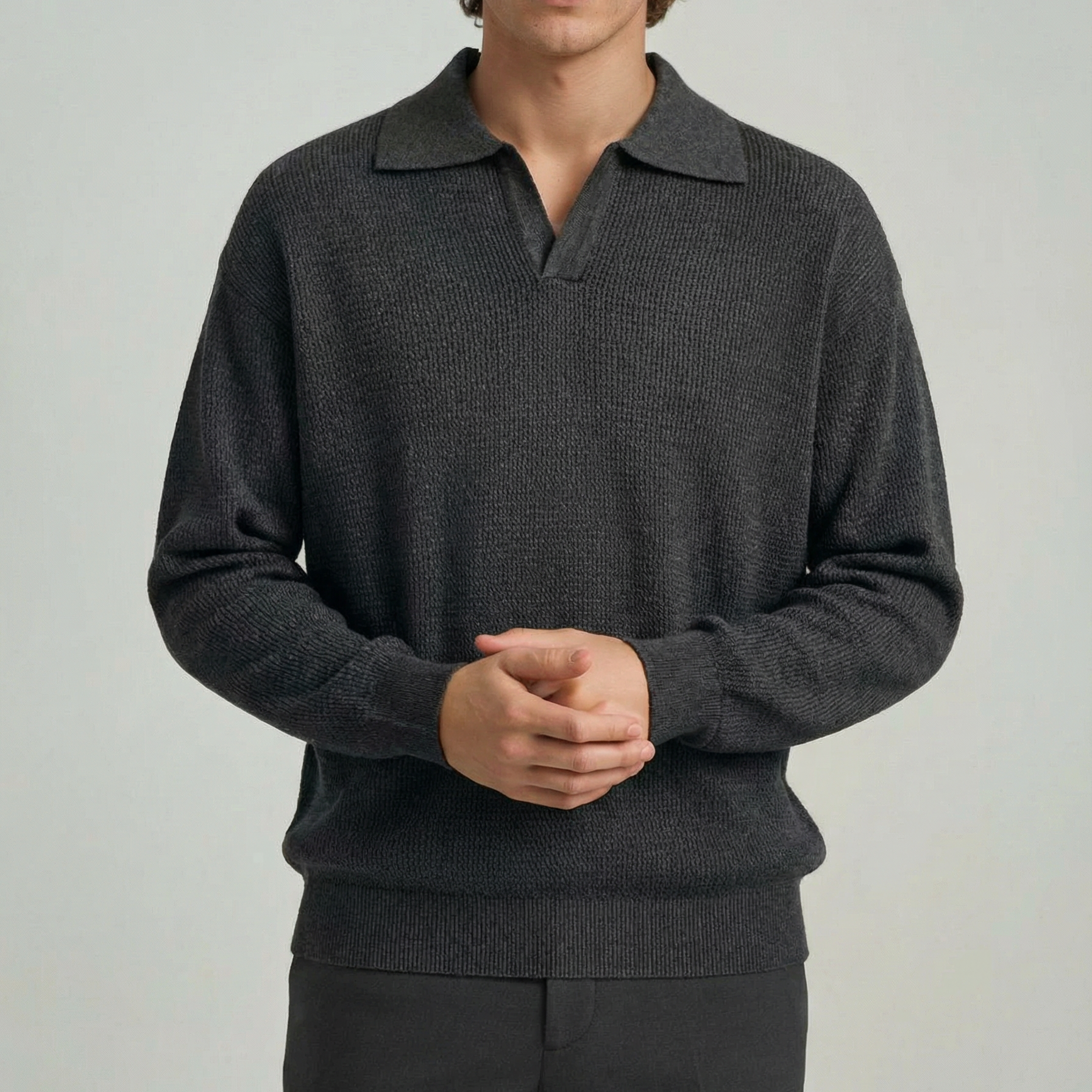 Zalecta | Luxe Gebreide Polo